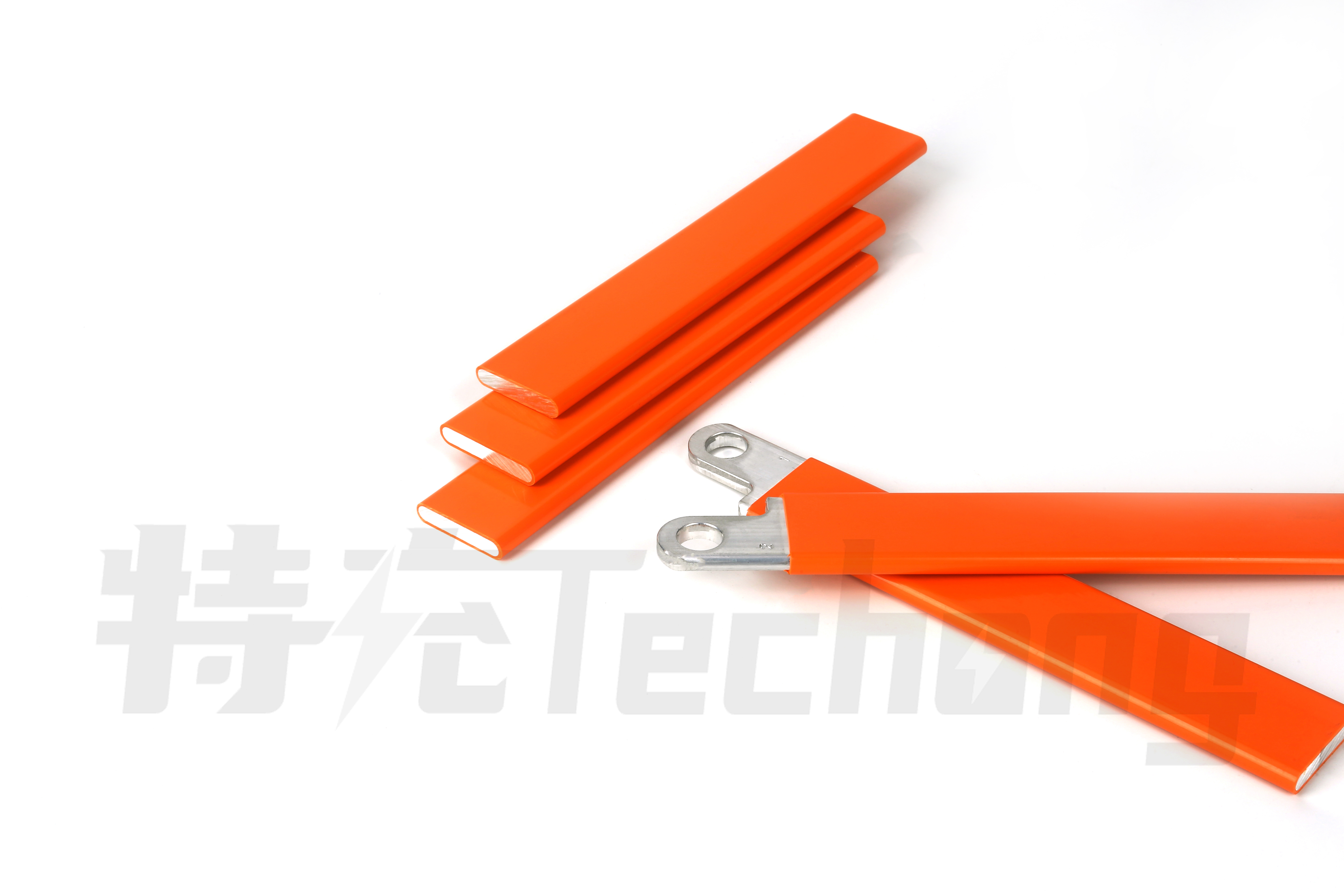 High-voltage charging non-shielded aluminum bars (straight bars)002