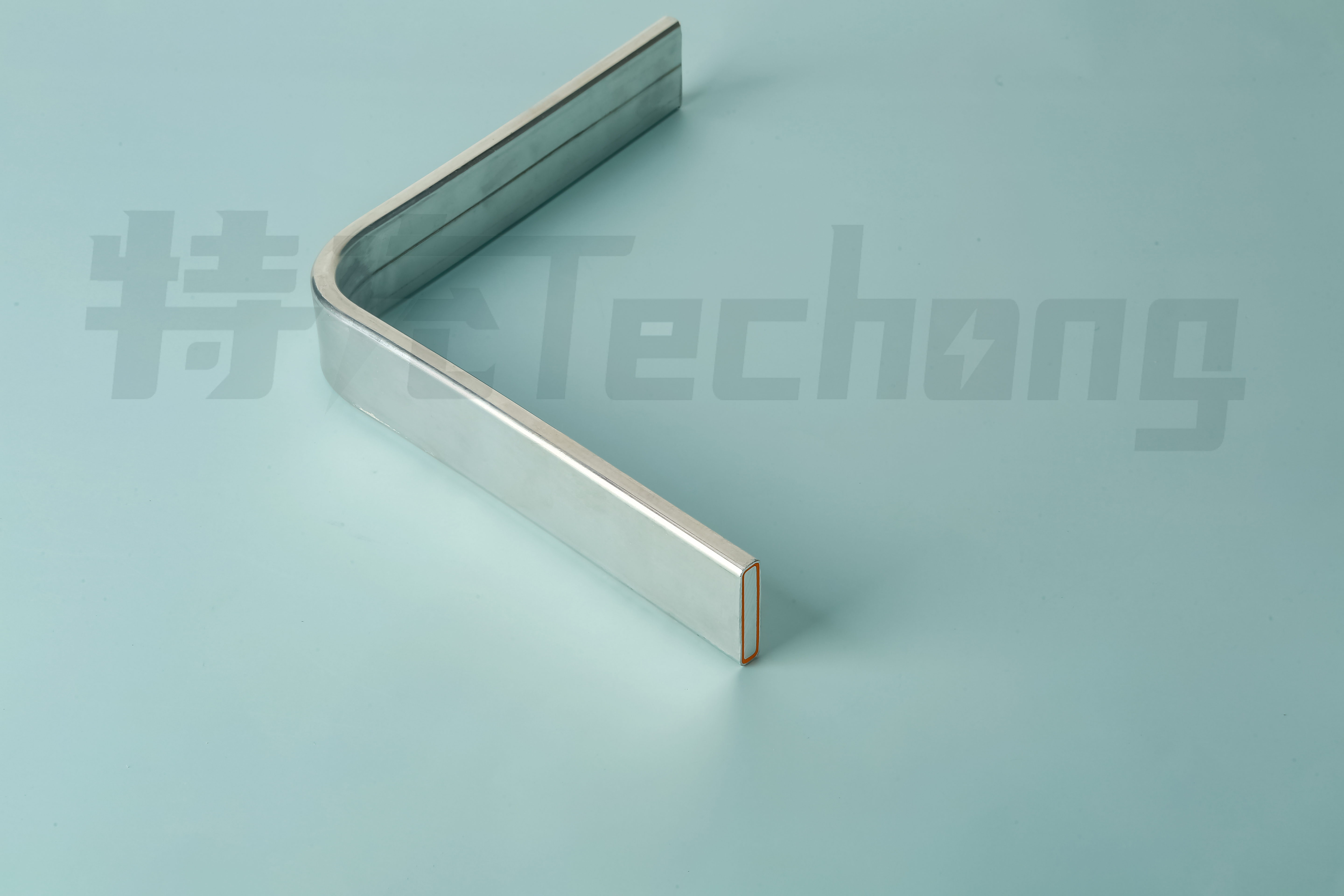 High-voltage charging shielded aluminum bars (bent bars)